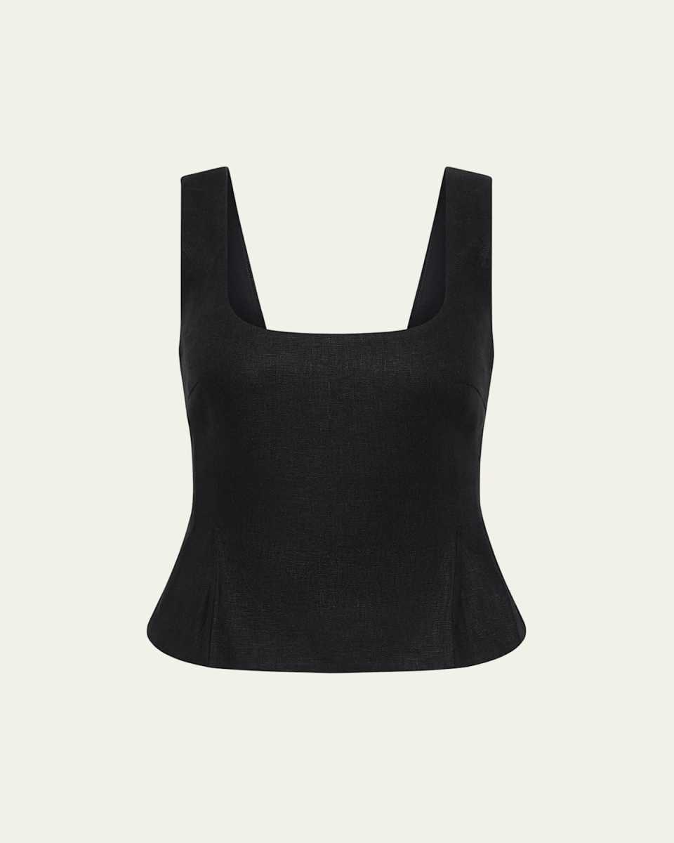 Rosalie Linen Tank Top